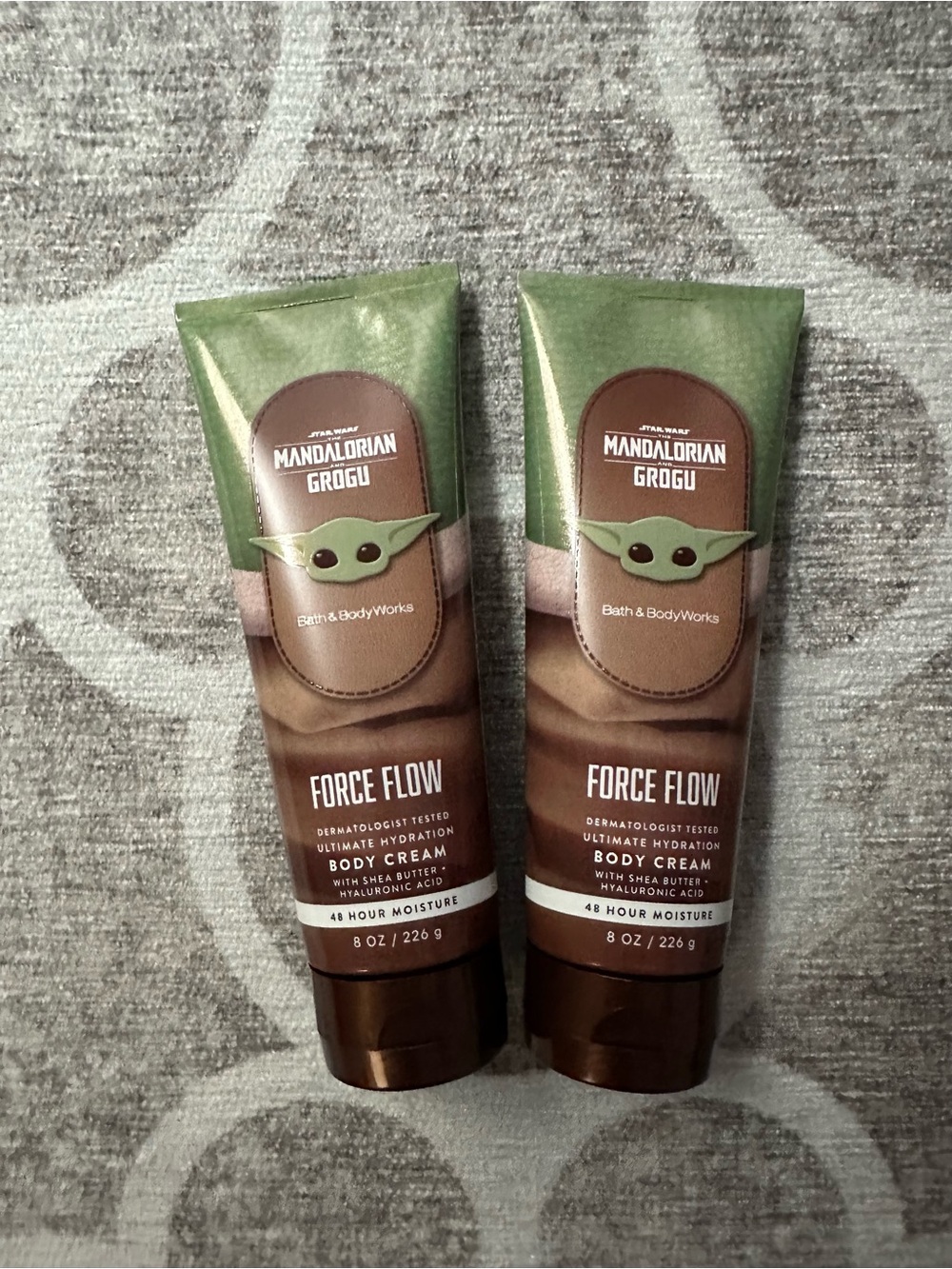 Bath & Body Works Mandalorian Grogu Force Flow men’s Body Cream duo